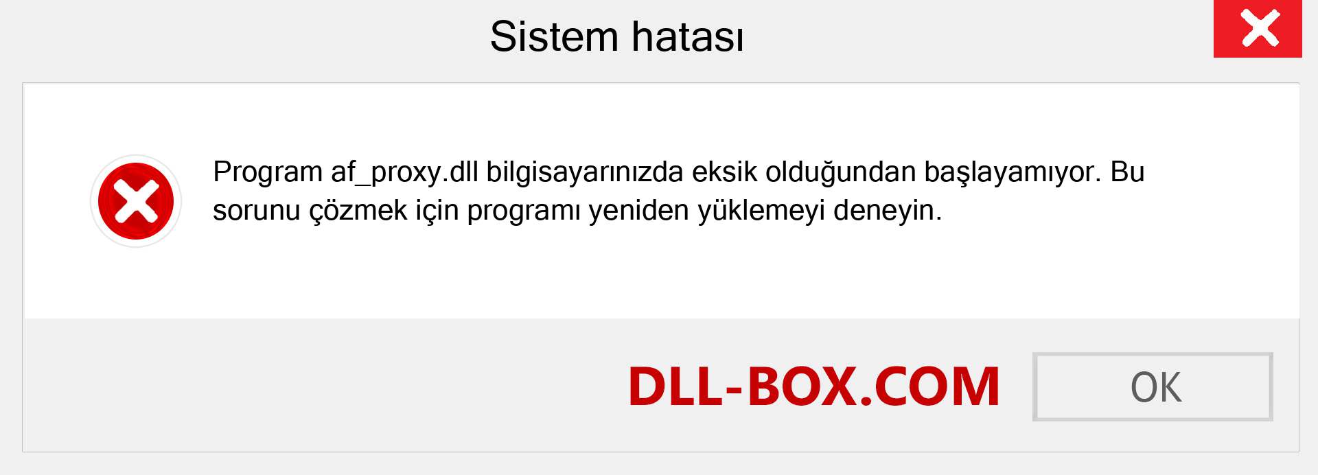 af_proxy.dll dosyası eksik mi? Windows 7, 8, 10 için İndirin - Windows'ta af_proxy dll Eksik Hatasını Düzeltin, fotoğraflar, resimler